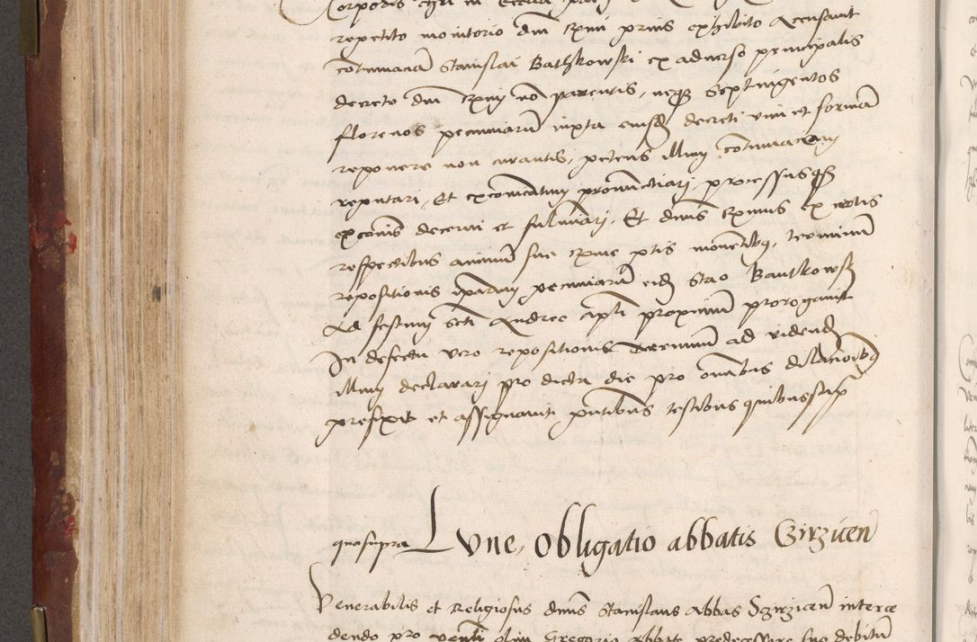 Zdjęcie nr 232 dla obiektu archiwalnego: Volumen I-um actorum coram R. D. Petro Tomicki, episcopo Cracoviensi et Regni Poloniae Vicecancellario, annoru 1524 a mense Aprili, 1525, 1526, 1527, 1528 et 1529 inclusive, quoeum indicem ad finem eiusdem voluminis videre licet.