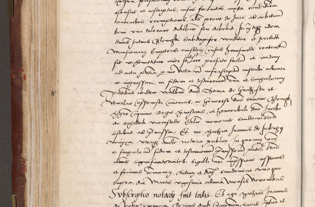 Zdjęcie nr 218 dla obiektu archiwalnego: Volumen I-um actorum coram R. D. Petro Tomicki, episcopo Cracoviensi et Regni Poloniae Vicecancellario, annoru 1524 a mense Aprili, 1525, 1526, 1527, 1528 et 1529 inclusive, quoeum indicem ad finem eiusdem voluminis videre licet.