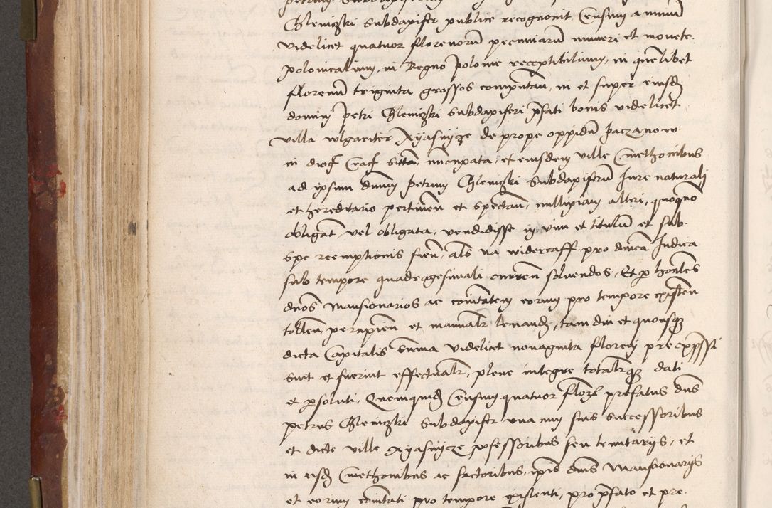 Zdjęcie nr 216 dla obiektu archiwalnego: Volumen I-um actorum coram R. D. Petro Tomicki, episcopo Cracoviensi et Regni Poloniae Vicecancellario, annoru 1524 a mense Aprili, 1525, 1526, 1527, 1528 et 1529 inclusive, quoeum indicem ad finem eiusdem voluminis videre licet.