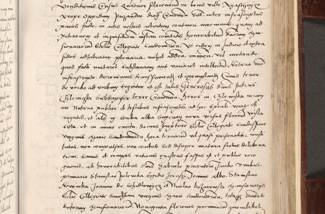 Zdjęcie nr 215 dla obiektu archiwalnego: Volumen I-um actorum coram R. D. Petro Tomicki, episcopo Cracoviensi et Regni Poloniae Vicecancellario, annoru 1524 a mense Aprili, 1525, 1526, 1527, 1528 et 1529 inclusive, quoeum indicem ad finem eiusdem voluminis videre licet.
