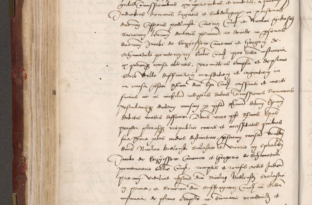 Zdjęcie nr 208 dla obiektu archiwalnego: Volumen I-um actorum coram R. D. Petro Tomicki, episcopo Cracoviensi et Regni Poloniae Vicecancellario, annoru 1524 a mense Aprili, 1525, 1526, 1527, 1528 et 1529 inclusive, quoeum indicem ad finem eiusdem voluminis videre licet.
