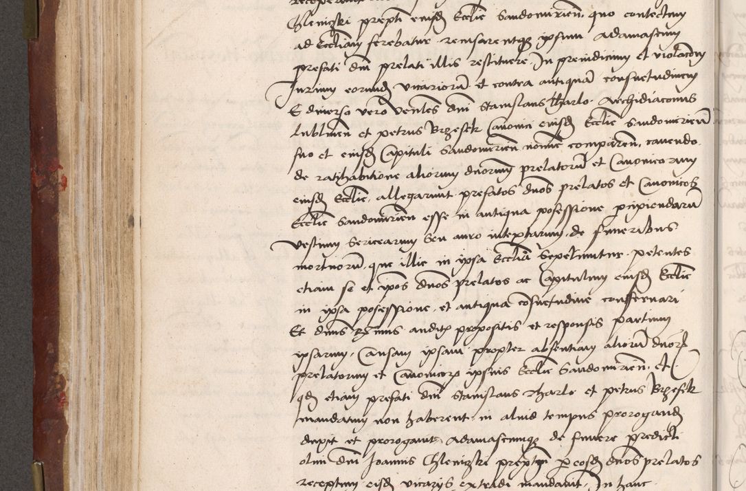 Zdjęcie nr 202 dla obiektu archiwalnego: Volumen I-um actorum coram R. D. Petro Tomicki, episcopo Cracoviensi et Regni Poloniae Vicecancellario, annoru 1524 a mense Aprili, 1525, 1526, 1527, 1528 et 1529 inclusive, quoeum indicem ad finem eiusdem voluminis videre licet.