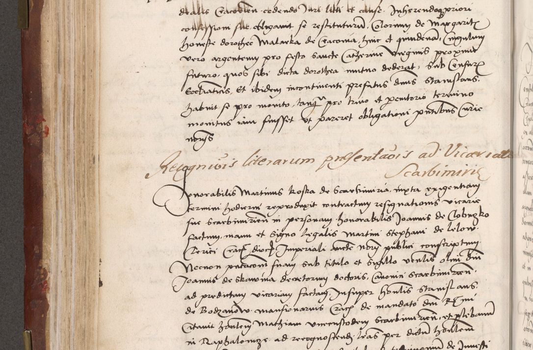 Zdjęcie nr 196 dla obiektu archiwalnego: Volumen I-um actorum coram R. D. Petro Tomicki, episcopo Cracoviensi et Regni Poloniae Vicecancellario, annoru 1524 a mense Aprili, 1525, 1526, 1527, 1528 et 1529 inclusive, quoeum indicem ad finem eiusdem voluminis videre licet.