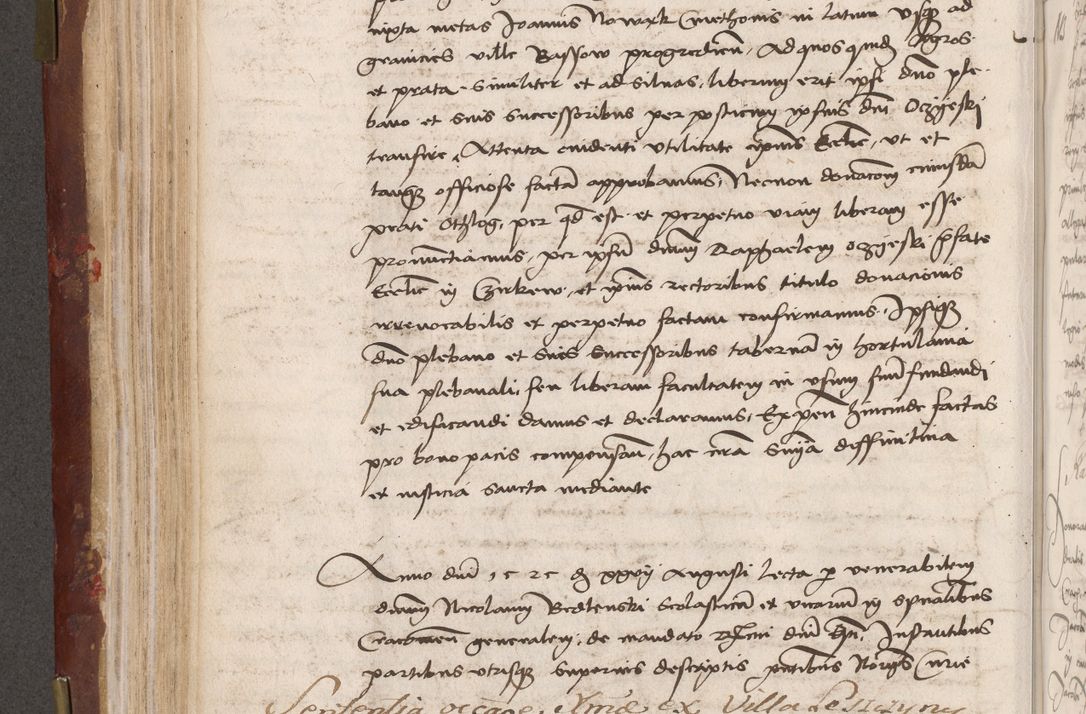 Zdjęcie nr 188 dla obiektu archiwalnego: Volumen I-um actorum coram R. D. Petro Tomicki, episcopo Cracoviensi et Regni Poloniae Vicecancellario, annoru 1524 a mense Aprili, 1525, 1526, 1527, 1528 et 1529 inclusive, quoeum indicem ad finem eiusdem voluminis videre licet.