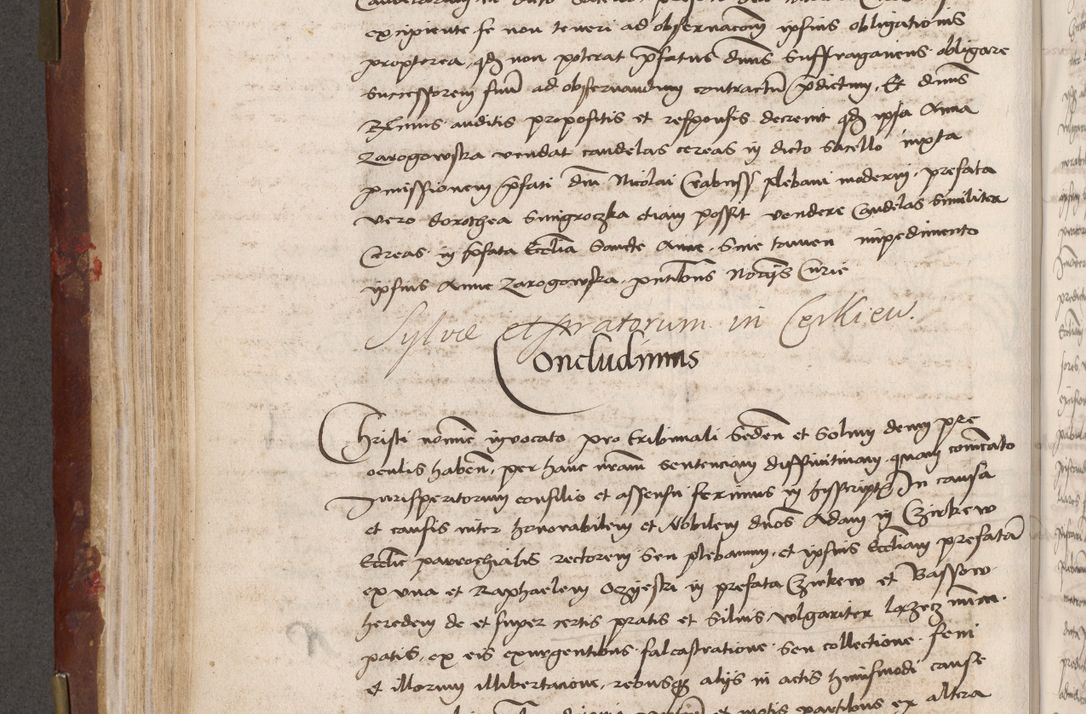 Zdjęcie nr 186 dla obiektu archiwalnego: Volumen I-um actorum coram R. D. Petro Tomicki, episcopo Cracoviensi et Regni Poloniae Vicecancellario, annoru 1524 a mense Aprili, 1525, 1526, 1527, 1528 et 1529 inclusive, quoeum indicem ad finem eiusdem voluminis videre licet.