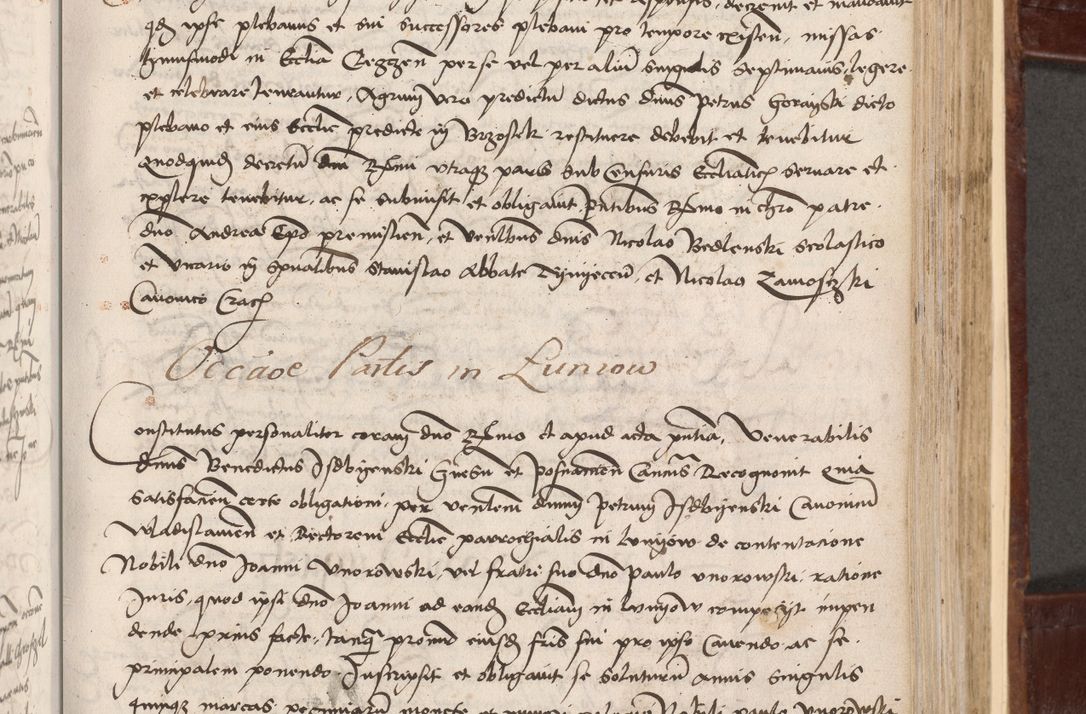 Zdjęcie nr 175 dla obiektu archiwalnego: Volumen I-um actorum coram R. D. Petro Tomicki, episcopo Cracoviensi et Regni Poloniae Vicecancellario, annoru 1524 a mense Aprili, 1525, 1526, 1527, 1528 et 1529 inclusive, quoeum indicem ad finem eiusdem voluminis videre licet.