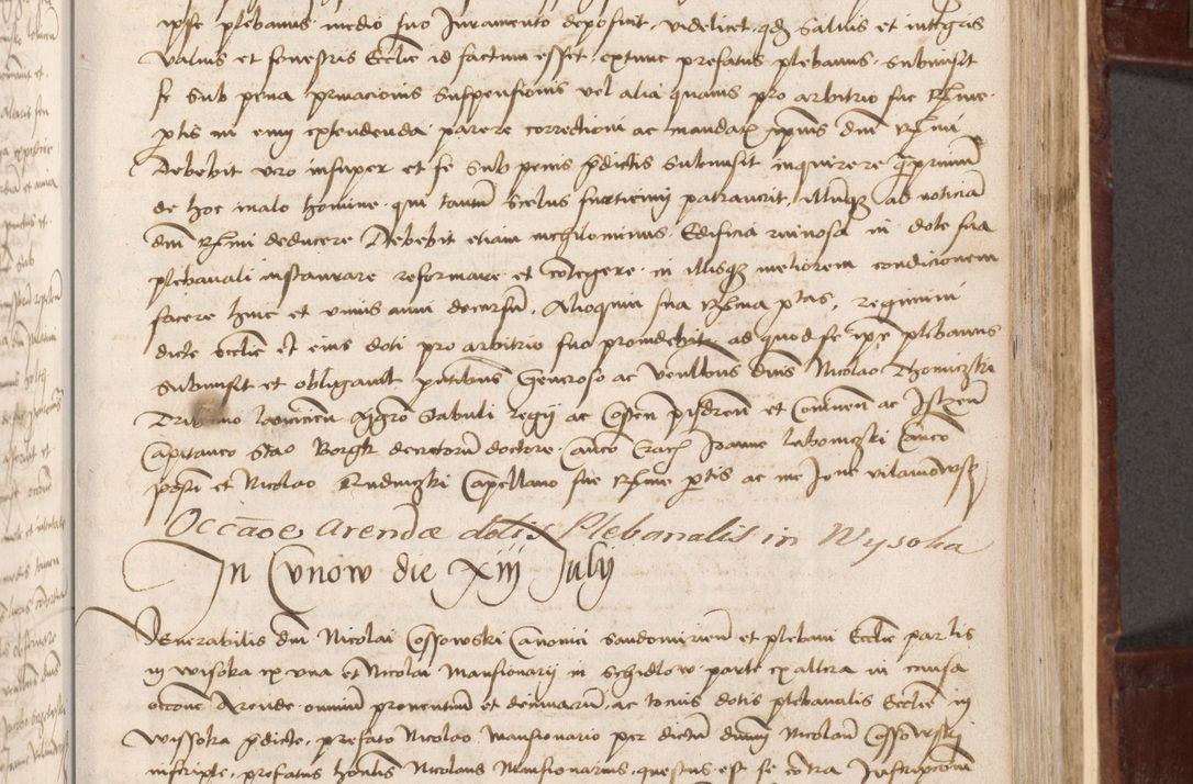 Zdjęcie nr 169 dla obiektu archiwalnego: Volumen I-um actorum coram R. D. Petro Tomicki, episcopo Cracoviensi et Regni Poloniae Vicecancellario, annoru 1524 a mense Aprili, 1525, 1526, 1527, 1528 et 1529 inclusive, quoeum indicem ad finem eiusdem voluminis videre licet.