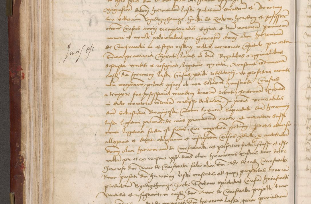 Zdjęcie nr 162 dla obiektu archiwalnego: Volumen I-um actorum coram R. D. Petro Tomicki, episcopo Cracoviensi et Regni Poloniae Vicecancellario, annoru 1524 a mense Aprili, 1525, 1526, 1527, 1528 et 1529 inclusive, quoeum indicem ad finem eiusdem voluminis videre licet.