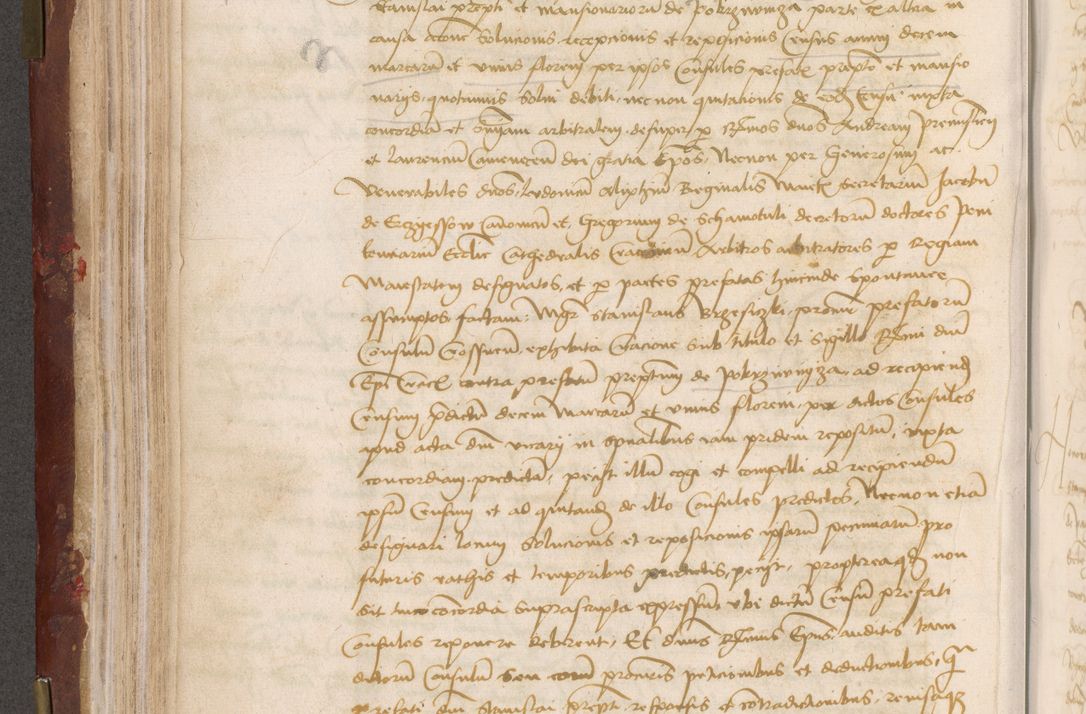 Zdjęcie nr 156 dla obiektu archiwalnego: Volumen I-um actorum coram R. D. Petro Tomicki, episcopo Cracoviensi et Regni Poloniae Vicecancellario, annoru 1524 a mense Aprili, 1525, 1526, 1527, 1528 et 1529 inclusive, quoeum indicem ad finem eiusdem voluminis videre licet.