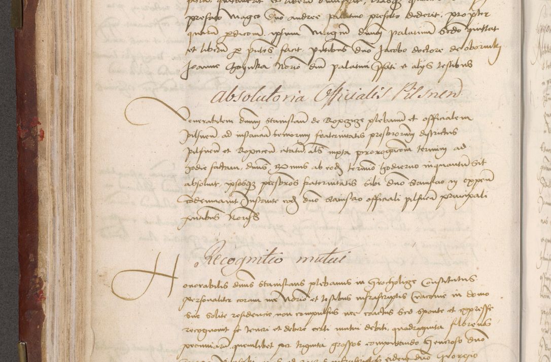 Zdjęcie nr 150 dla obiektu archiwalnego: Volumen I-um actorum coram R. D. Petro Tomicki, episcopo Cracoviensi et Regni Poloniae Vicecancellario, annoru 1524 a mense Aprili, 1525, 1526, 1527, 1528 et 1529 inclusive, quoeum indicem ad finem eiusdem voluminis videre licet.