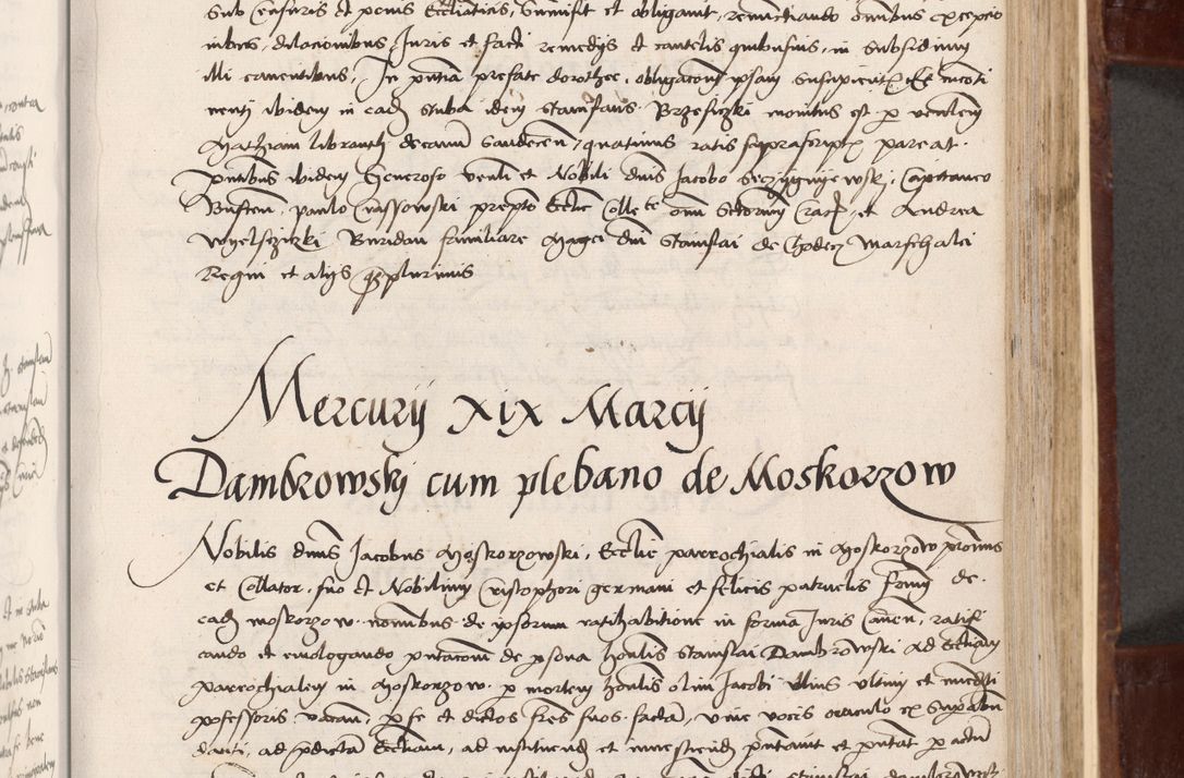 Zdjęcie nr 145 dla obiektu archiwalnego: Volumen I-um actorum coram R. D. Petro Tomicki, episcopo Cracoviensi et Regni Poloniae Vicecancellario, annoru 1524 a mense Aprili, 1525, 1526, 1527, 1528 et 1529 inclusive, quoeum indicem ad finem eiusdem voluminis videre licet.