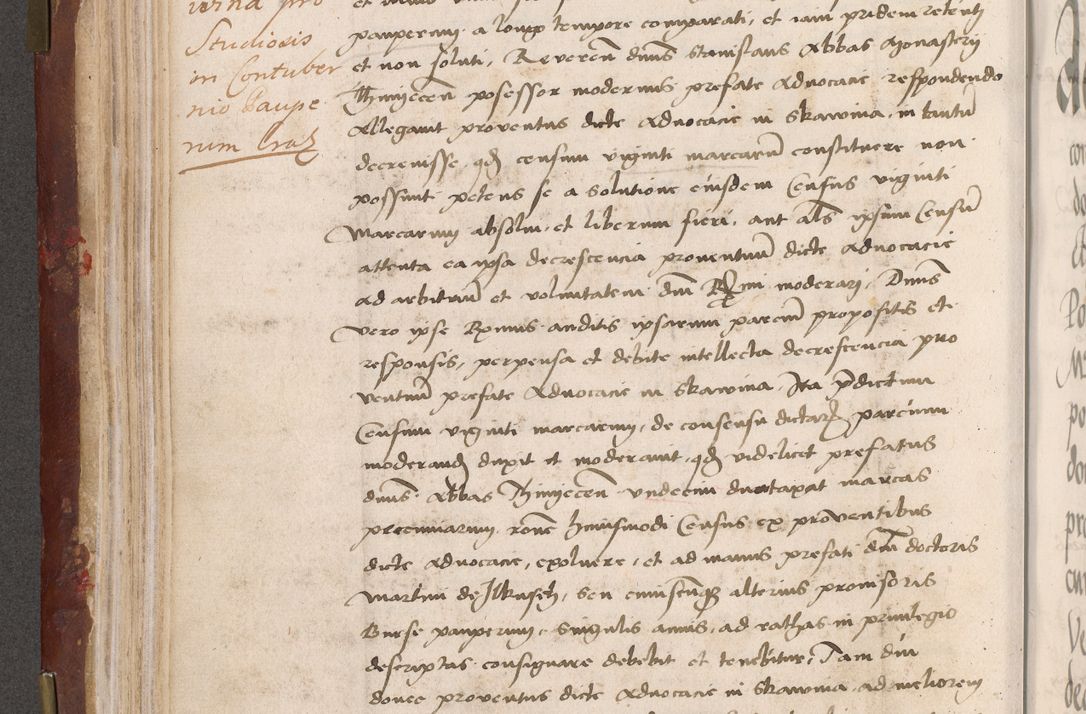 Zdjęcie nr 136 dla obiektu archiwalnego: Volumen I-um actorum coram R. D. Petro Tomicki, episcopo Cracoviensi et Regni Poloniae Vicecancellario, annoru 1524 a mense Aprili, 1525, 1526, 1527, 1528 et 1529 inclusive, quoeum indicem ad finem eiusdem voluminis videre licet.
