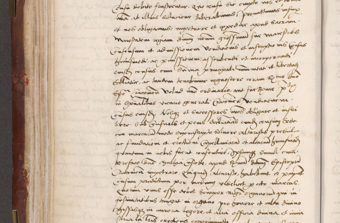 Zdjęcie nr 134 dla obiektu archiwalnego: Volumen I-um actorum coram R. D. Petro Tomicki, episcopo Cracoviensi et Regni Poloniae Vicecancellario, annoru 1524 a mense Aprili, 1525, 1526, 1527, 1528 et 1529 inclusive, quoeum indicem ad finem eiusdem voluminis videre licet.