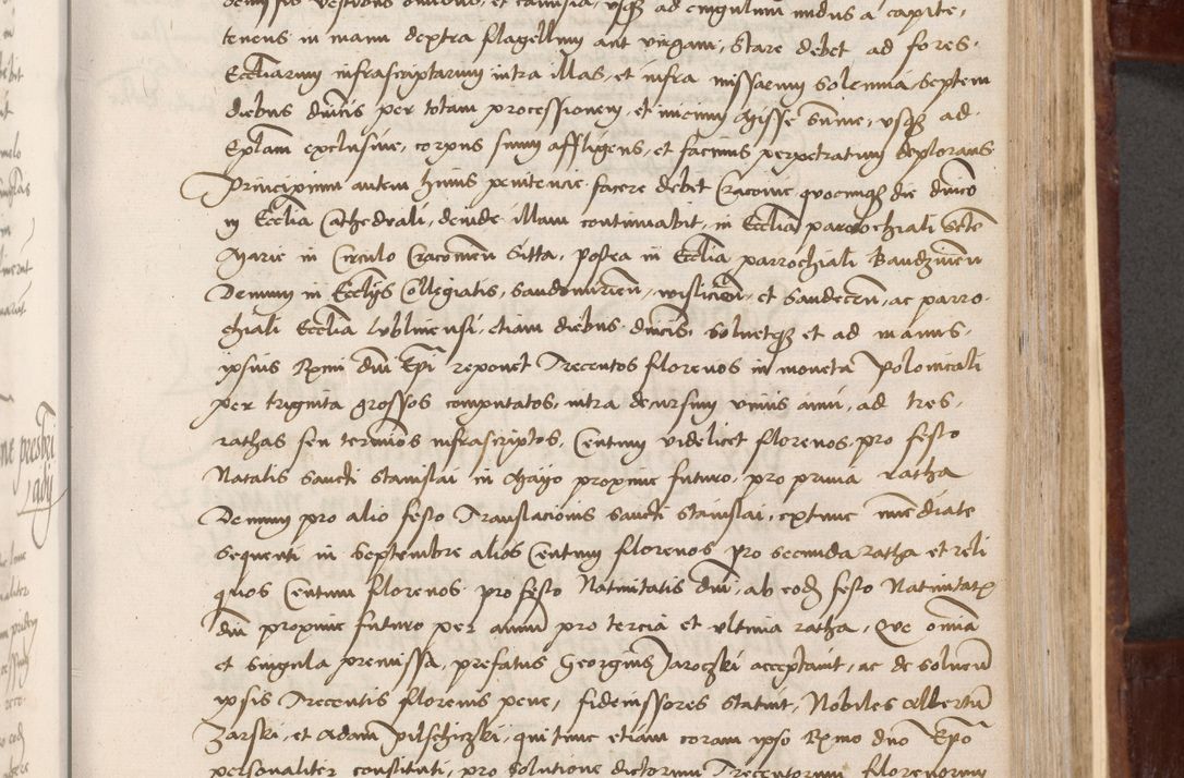 Zdjęcie nr 127 dla obiektu archiwalnego: Volumen I-um actorum coram R. D. Petro Tomicki, episcopo Cracoviensi et Regni Poloniae Vicecancellario, annoru 1524 a mense Aprili, 1525, 1526, 1527, 1528 et 1529 inclusive, quoeum indicem ad finem eiusdem voluminis videre licet.
