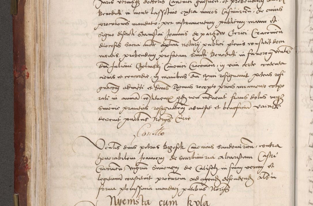 Zdjęcie nr 118 dla obiektu archiwalnego: Volumen I-um actorum coram R. D. Petro Tomicki, episcopo Cracoviensi et Regni Poloniae Vicecancellario, annoru 1524 a mense Aprili, 1525, 1526, 1527, 1528 et 1529 inclusive, quoeum indicem ad finem eiusdem voluminis videre licet.