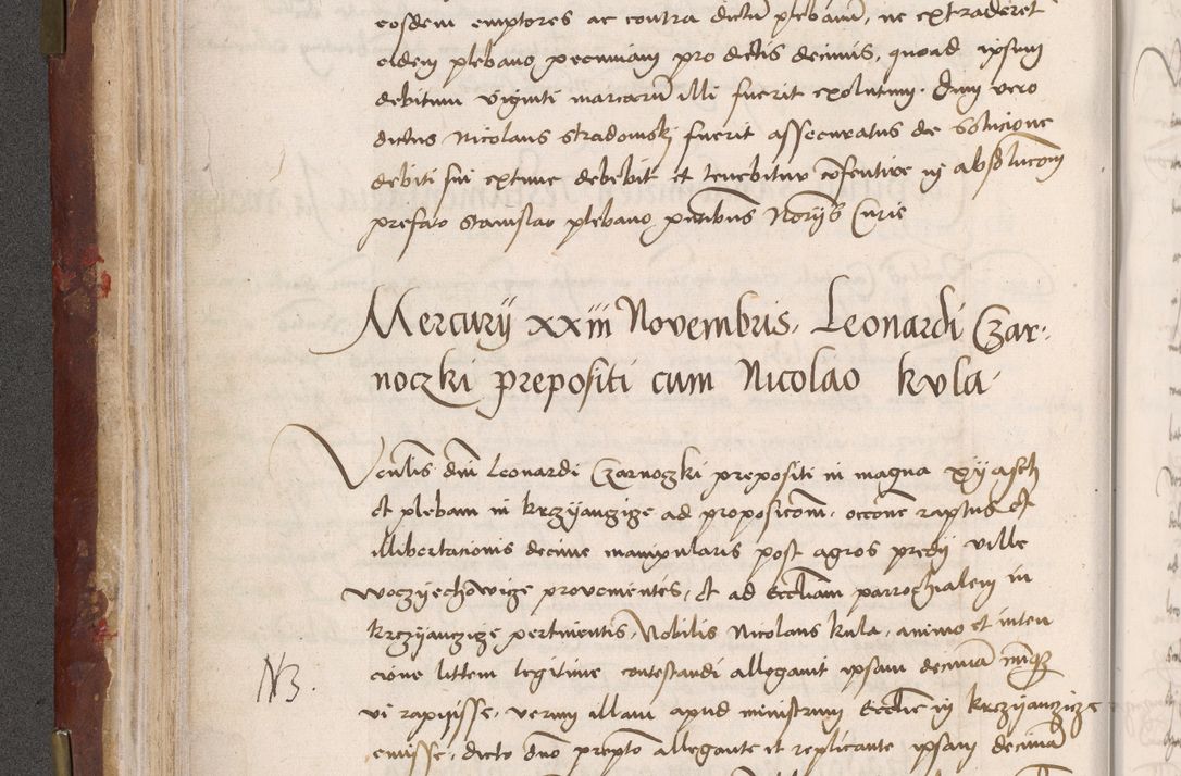 Zdjęcie nr 116 dla obiektu archiwalnego: Volumen I-um actorum coram R. D. Petro Tomicki, episcopo Cracoviensi et Regni Poloniae Vicecancellario, annoru 1524 a mense Aprili, 1525, 1526, 1527, 1528 et 1529 inclusive, quoeum indicem ad finem eiusdem voluminis videre licet.