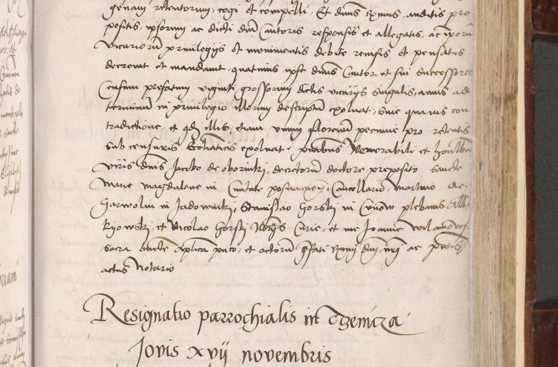 Zdjęcie nr 113 dla obiektu archiwalnego: Volumen I-um actorum coram R. D. Petro Tomicki, episcopo Cracoviensi et Regni Poloniae Vicecancellario, annoru 1524 a mense Aprili, 1525, 1526, 1527, 1528 et 1529 inclusive, quoeum indicem ad finem eiusdem voluminis videre licet.