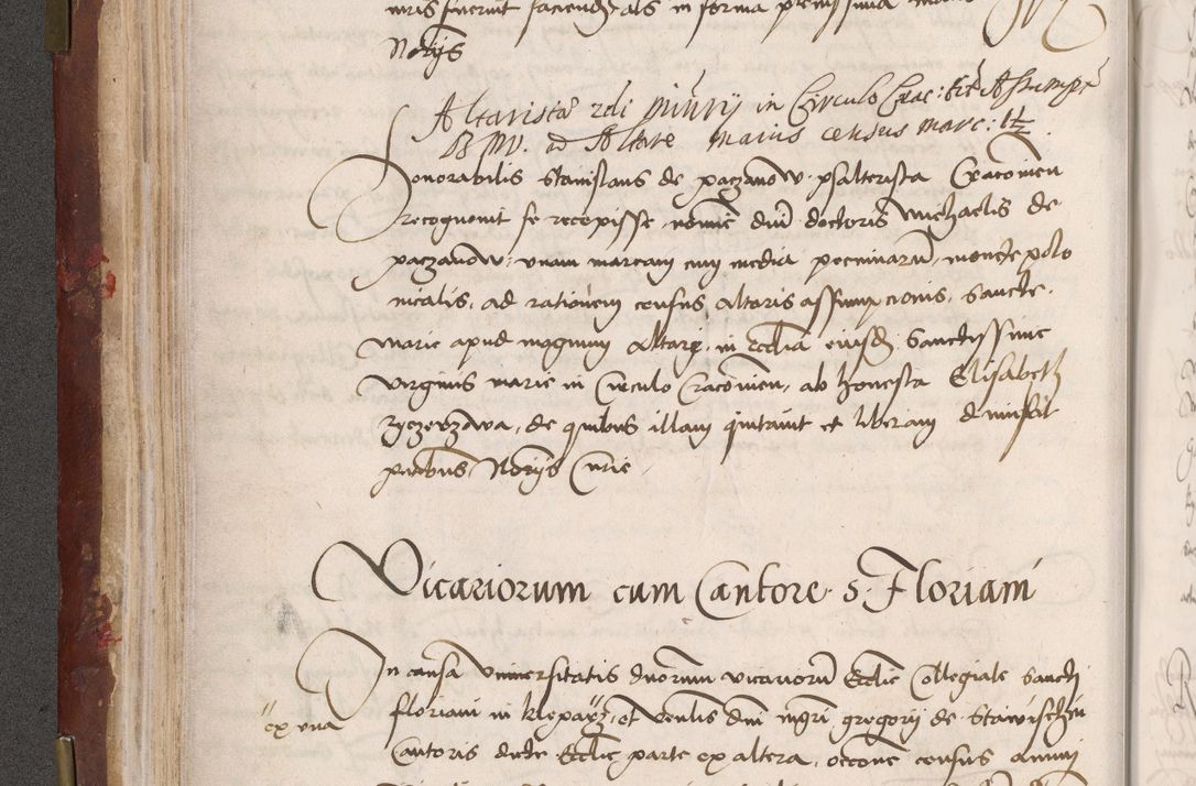 Zdjęcie nr 112 dla obiektu archiwalnego: Volumen I-um actorum coram R. D. Petro Tomicki, episcopo Cracoviensi et Regni Poloniae Vicecancellario, annoru 1524 a mense Aprili, 1525, 1526, 1527, 1528 et 1529 inclusive, quoeum indicem ad finem eiusdem voluminis videre licet.