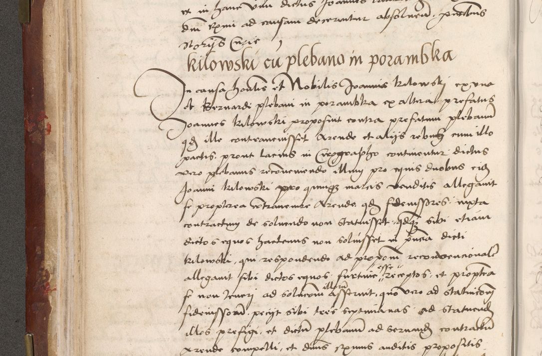 Zdjęcie nr 94 dla obiektu archiwalnego: Volumen I-um actorum coram R. D. Petro Tomicki, episcopo Cracoviensi et Regni Poloniae Vicecancellario, annoru 1524 a mense Aprili, 1525, 1526, 1527, 1528 et 1529 inclusive, quoeum indicem ad finem eiusdem voluminis videre licet.