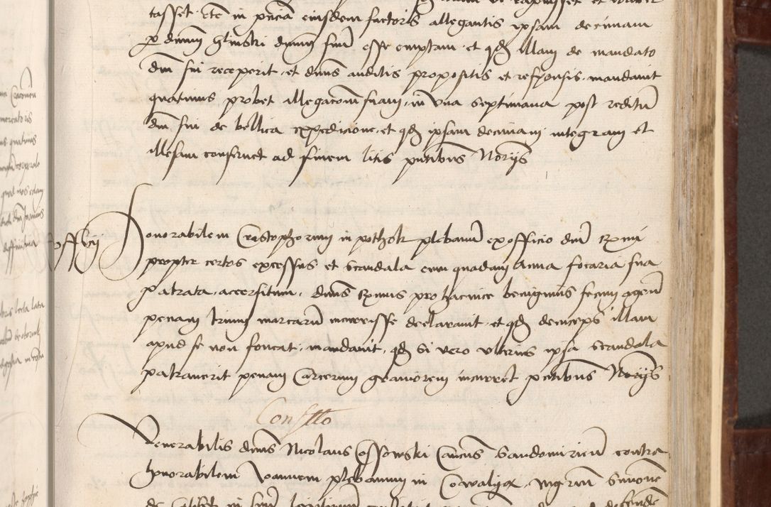 Zdjęcie nr 89 dla obiektu archiwalnego: Volumen I-um actorum coram R. D. Petro Tomicki, episcopo Cracoviensi et Regni Poloniae Vicecancellario, annoru 1524 a mense Aprili, 1525, 1526, 1527, 1528 et 1529 inclusive, quoeum indicem ad finem eiusdem voluminis videre licet.