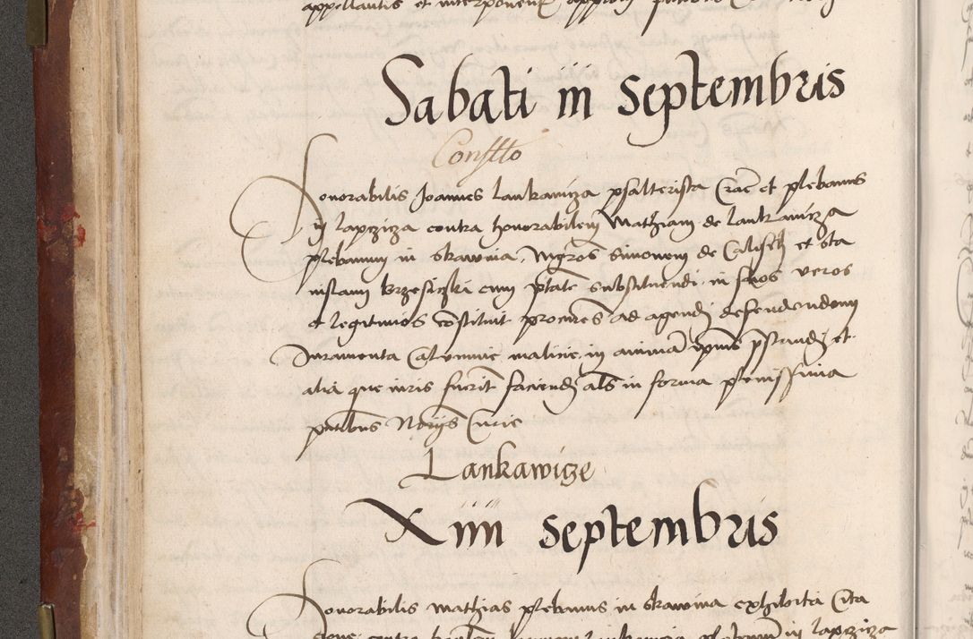 Zdjęcie nr 84 dla obiektu archiwalnego: Volumen I-um actorum coram R. D. Petro Tomicki, episcopo Cracoviensi et Regni Poloniae Vicecancellario, annoru 1524 a mense Aprili, 1525, 1526, 1527, 1528 et 1529 inclusive, quoeum indicem ad finem eiusdem voluminis videre licet.