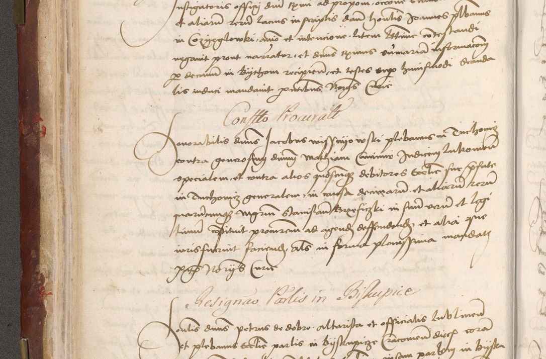 Zdjęcie nr 80 dla obiektu archiwalnego: Volumen I-um actorum coram R. D. Petro Tomicki, episcopo Cracoviensi et Regni Poloniae Vicecancellario, annoru 1524 a mense Aprili, 1525, 1526, 1527, 1528 et 1529 inclusive, quoeum indicem ad finem eiusdem voluminis videre licet.