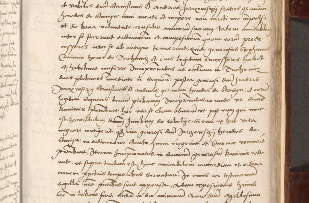 Zdjęcie nr 79 dla obiektu archiwalnego: Volumen I-um actorum coram R. D. Petro Tomicki, episcopo Cracoviensi et Regni Poloniae Vicecancellario, annoru 1524 a mense Aprili, 1525, 1526, 1527, 1528 et 1529 inclusive, quoeum indicem ad finem eiusdem voluminis videre licet.