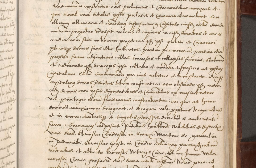 Zdjęcie nr 73 dla obiektu archiwalnego: Volumen I-um actorum coram R. D. Petro Tomicki, episcopo Cracoviensi et Regni Poloniae Vicecancellario, annoru 1524 a mense Aprili, 1525, 1526, 1527, 1528 et 1529 inclusive, quoeum indicem ad finem eiusdem voluminis videre licet.