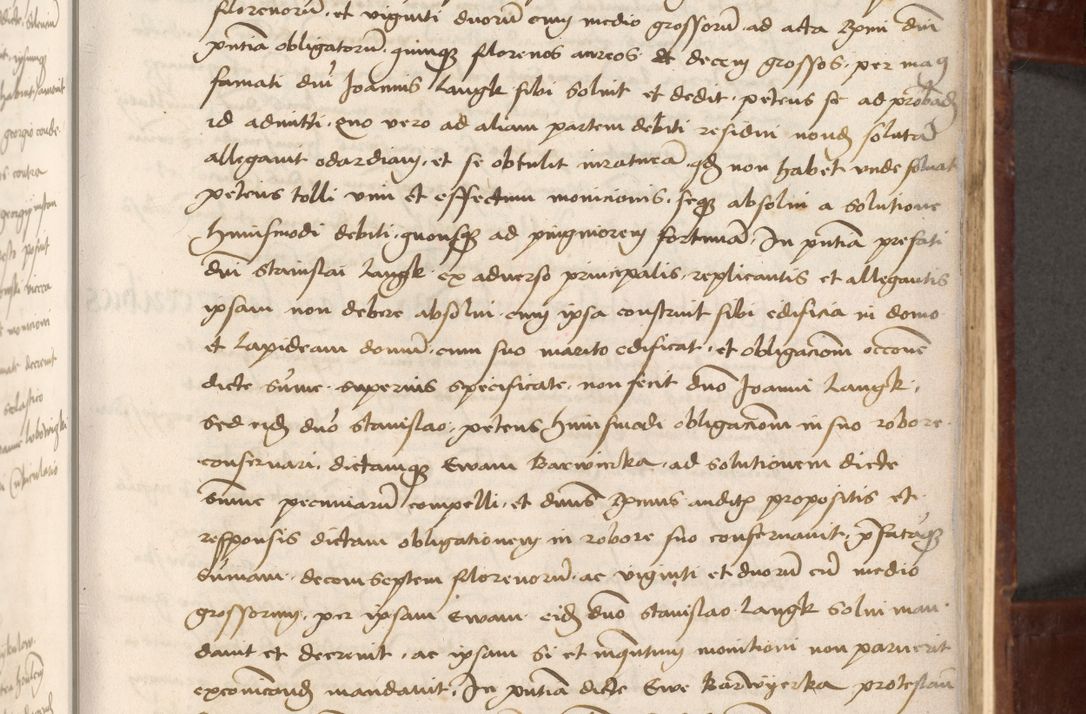 Zdjęcie nr 63 dla obiektu archiwalnego: Volumen I-um actorum coram R. D. Petro Tomicki, episcopo Cracoviensi et Regni Poloniae Vicecancellario, annoru 1524 a mense Aprili, 1525, 1526, 1527, 1528 et 1529 inclusive, quoeum indicem ad finem eiusdem voluminis videre licet.