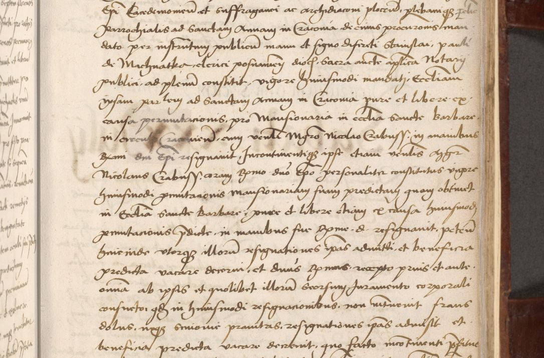 Zdjęcie nr 57 dla obiektu archiwalnego: Volumen I-um actorum coram R. D. Petro Tomicki, episcopo Cracoviensi et Regni Poloniae Vicecancellario, annoru 1524 a mense Aprili, 1525, 1526, 1527, 1528 et 1529 inclusive, quoeum indicem ad finem eiusdem voluminis videre licet.