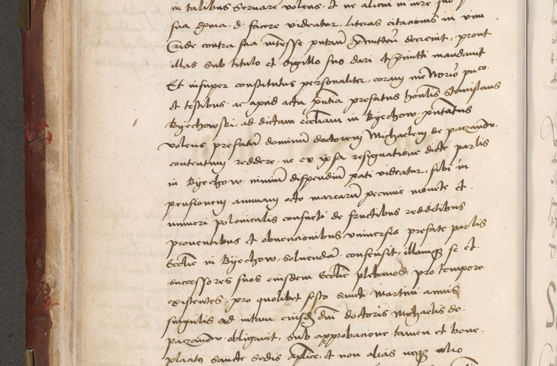 Zdjęcie nr 54 dla obiektu archiwalnego: Volumen I-um actorum coram R. D. Petro Tomicki, episcopo Cracoviensi et Regni Poloniae Vicecancellario, annoru 1524 a mense Aprili, 1525, 1526, 1527, 1528 et 1529 inclusive, quoeum indicem ad finem eiusdem voluminis videre licet.