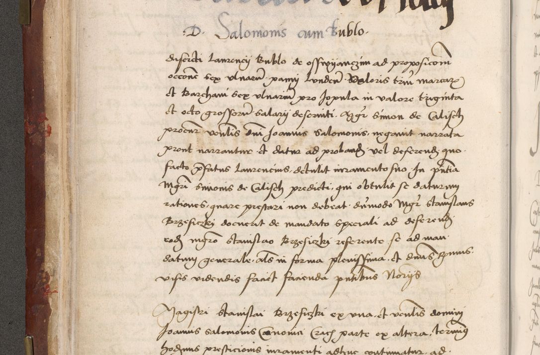 Zdjęcie nr 52 dla obiektu archiwalnego: Volumen I-um actorum coram R. D. Petro Tomicki, episcopo Cracoviensi et Regni Poloniae Vicecancellario, annoru 1524 a mense Aprili, 1525, 1526, 1527, 1528 et 1529 inclusive, quoeum indicem ad finem eiusdem voluminis videre licet.