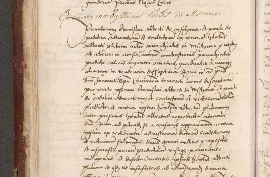 Zdjęcie nr 44 dla obiektu archiwalnego: Volumen I-um actorum coram R. D. Petro Tomicki, episcopo Cracoviensi et Regni Poloniae Vicecancellario, annoru 1524 a mense Aprili, 1525, 1526, 1527, 1528 et 1529 inclusive, quoeum indicem ad finem eiusdem voluminis videre licet.