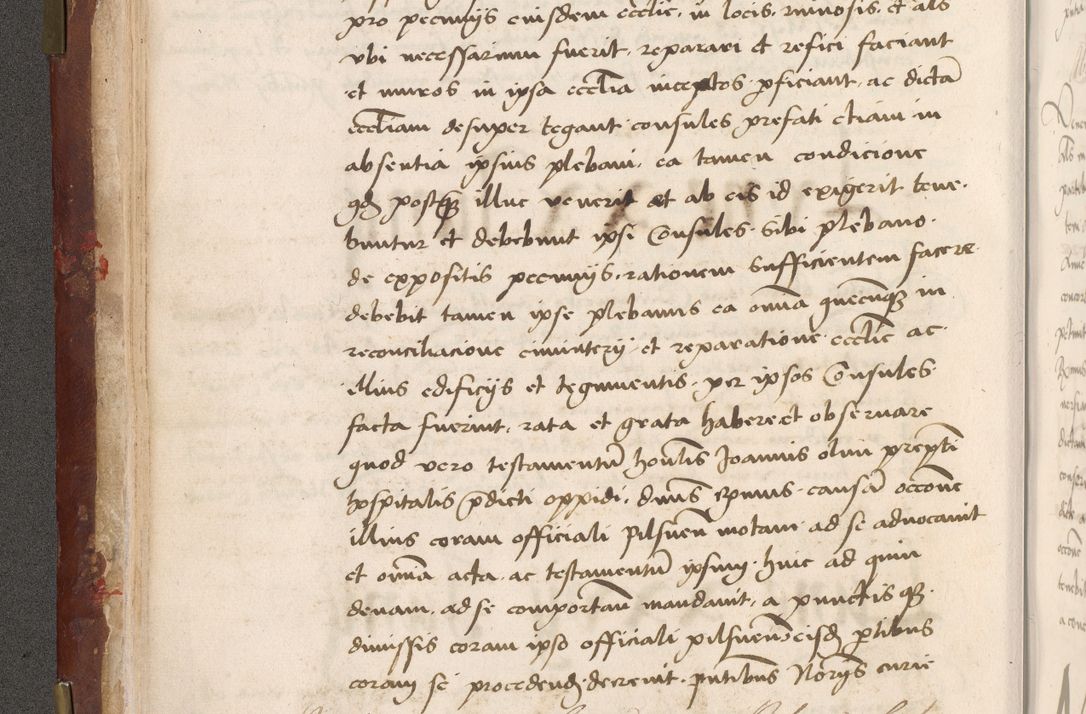 Zdjęcie nr 40 dla obiektu archiwalnego: Volumen I-um actorum coram R. D. Petro Tomicki, episcopo Cracoviensi et Regni Poloniae Vicecancellario, annoru 1524 a mense Aprili, 1525, 1526, 1527, 1528 et 1529 inclusive, quoeum indicem ad finem eiusdem voluminis videre licet.