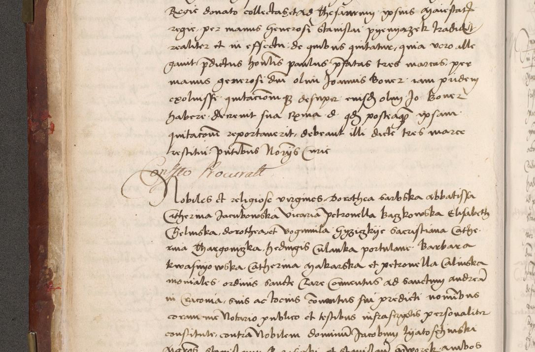 Zdjęcie nr 34 dla obiektu archiwalnego: Volumen I-um actorum coram R. D. Petro Tomicki, episcopo Cracoviensi et Regni Poloniae Vicecancellario, annoru 1524 a mense Aprili, 1525, 1526, 1527, 1528 et 1529 inclusive, quoeum indicem ad finem eiusdem voluminis videre licet.