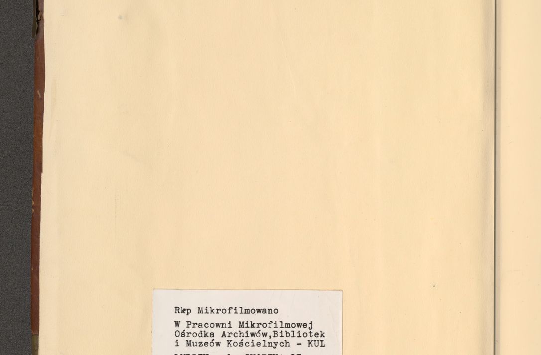 Zdjęcie nr 3 dla obiektu archiwalnego: Volumen II-um actorum coram R. D. Petro Tomicki, episcopo Cracoviensi et Regni Poloniae Vicecancellario, per A. D. 1530 et 1531 inclusive acticatorum, quorum indicem ad finem praesentis voluminis adnotatum videre est.