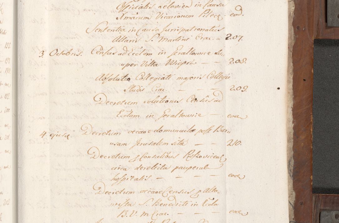 Zdjęcie nr 570 dla obiektu archiwalnego: Volumen II-um actorum coram R. D. Petro Tomicki, episcopo Cracoviensi et Regni Poloniae Vicecancellario, per A. D. 1530 et 1531 inclusive acticatorum, quorum indicem ad finem praesentis voluminis adnotatum videre est.