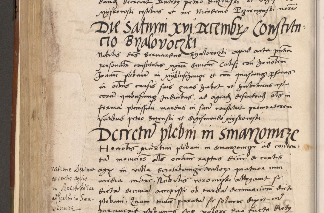 Zdjęcie nr 555 dla obiektu archiwalnego: Volumen II-um actorum coram R. D. Petro Tomicki, episcopo Cracoviensi et Regni Poloniae Vicecancellario, per A. D. 1530 et 1531 inclusive acticatorum, quorum indicem ad finem praesentis voluminis adnotatum videre est.