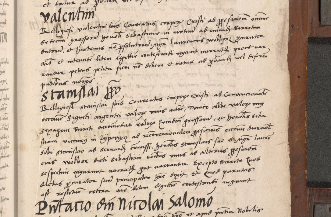Zdjęcie nr 554 dla obiektu archiwalnego: Volumen II-um actorum coram R. D. Petro Tomicki, episcopo Cracoviensi et Regni Poloniae Vicecancellario, per A. D. 1530 et 1531 inclusive acticatorum, quorum indicem ad finem praesentis voluminis adnotatum videre est.