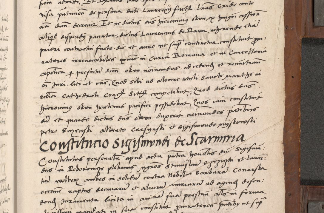 Zdjęcie nr 552 dla obiektu archiwalnego: Volumen II-um actorum coram R. D. Petro Tomicki, episcopo Cracoviensi et Regni Poloniae Vicecancellario, per A. D. 1530 et 1531 inclusive acticatorum, quorum indicem ad finem praesentis voluminis adnotatum videre est.