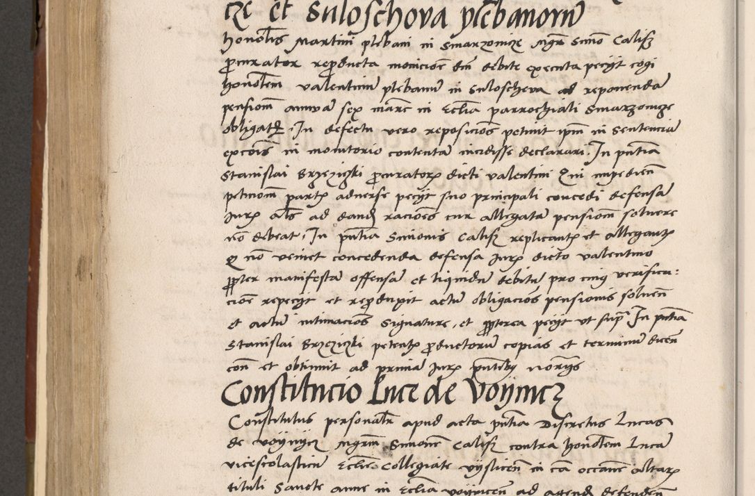 Zdjęcie nr 547 dla obiektu archiwalnego: Volumen II-um actorum coram R. D. Petro Tomicki, episcopo Cracoviensi et Regni Poloniae Vicecancellario, per A. D. 1530 et 1531 inclusive acticatorum, quorum indicem ad finem praesentis voluminis adnotatum videre est.