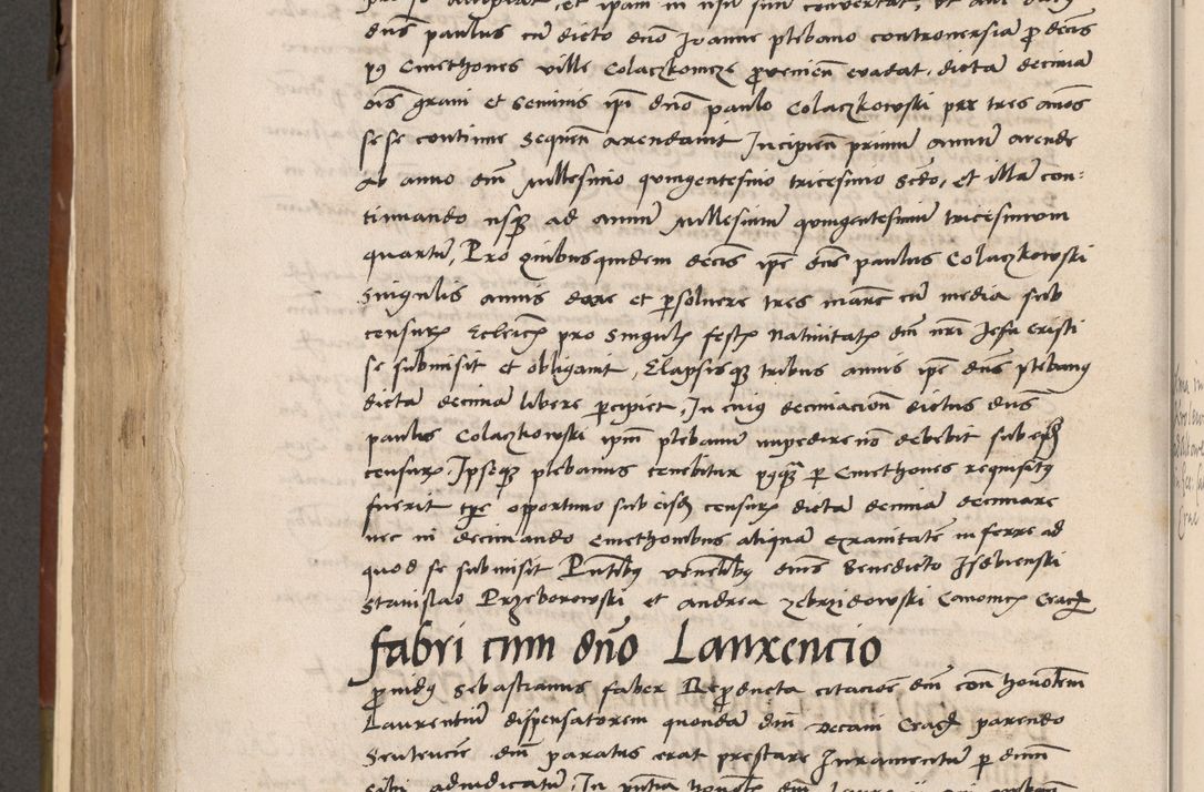 Zdjęcie nr 545 dla obiektu archiwalnego: Volumen II-um actorum coram R. D. Petro Tomicki, episcopo Cracoviensi et Regni Poloniae Vicecancellario, per A. D. 1530 et 1531 inclusive acticatorum, quorum indicem ad finem praesentis voluminis adnotatum videre est.