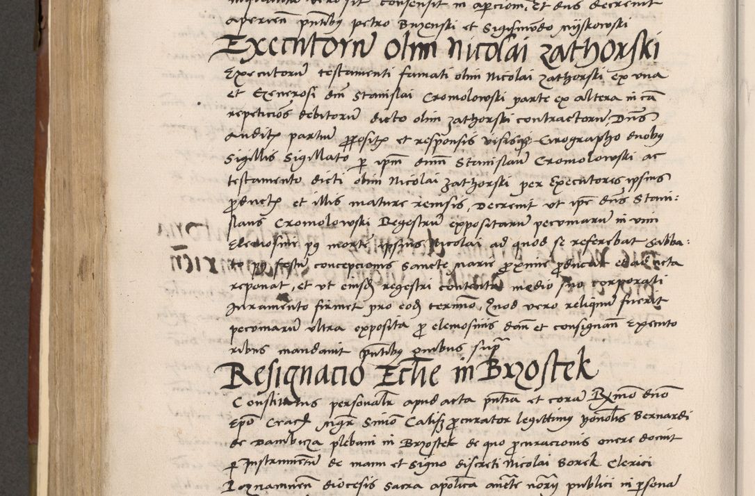 Zdjęcie nr 541 dla obiektu archiwalnego: Volumen II-um actorum coram R. D. Petro Tomicki, episcopo Cracoviensi et Regni Poloniae Vicecancellario, per A. D. 1530 et 1531 inclusive acticatorum, quorum indicem ad finem praesentis voluminis adnotatum videre est.