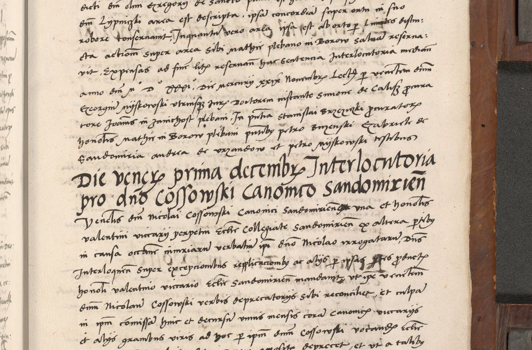 Zdjęcie nr 540 dla obiektu archiwalnego: Volumen II-um actorum coram R. D. Petro Tomicki, episcopo Cracoviensi et Regni Poloniae Vicecancellario, per A. D. 1530 et 1531 inclusive acticatorum, quorum indicem ad finem praesentis voluminis adnotatum videre est.