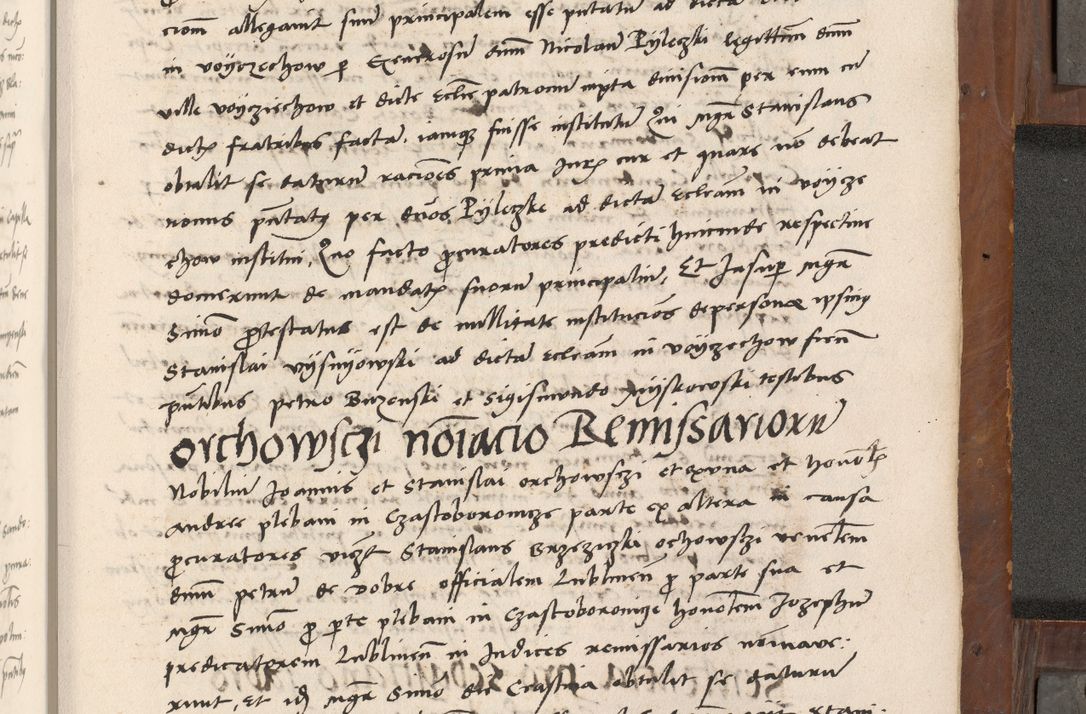 Zdjęcie nr 536 dla obiektu archiwalnego: Volumen II-um actorum coram R. D. Petro Tomicki, episcopo Cracoviensi et Regni Poloniae Vicecancellario, per A. D. 1530 et 1531 inclusive acticatorum, quorum indicem ad finem praesentis voluminis adnotatum videre est.