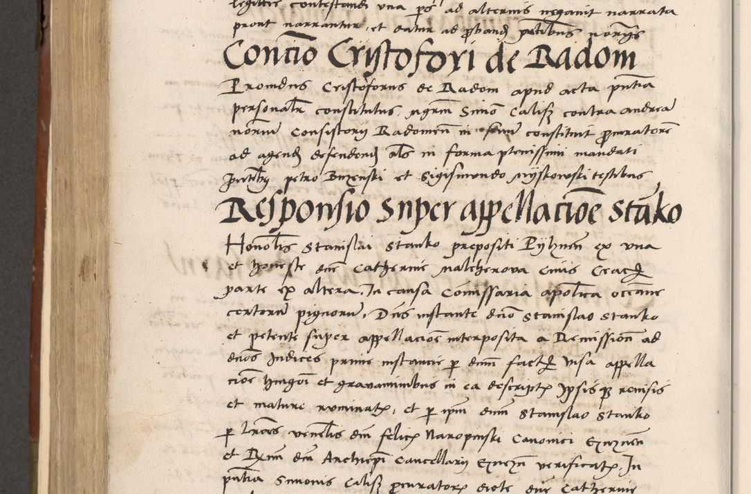 Zdjęcie nr 529 dla obiektu archiwalnego: Volumen II-um actorum coram R. D. Petro Tomicki, episcopo Cracoviensi et Regni Poloniae Vicecancellario, per A. D. 1530 et 1531 inclusive acticatorum, quorum indicem ad finem praesentis voluminis adnotatum videre est.