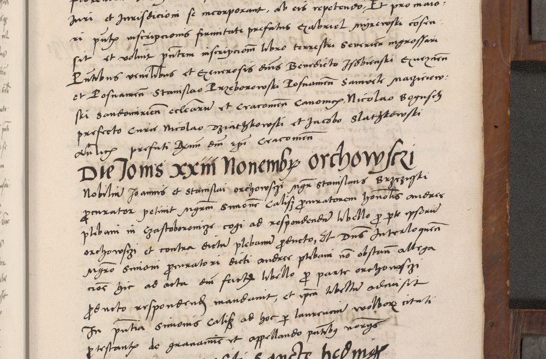 Zdjęcie nr 532 dla obiektu archiwalnego: Volumen II-um actorum coram R. D. Petro Tomicki, episcopo Cracoviensi et Regni Poloniae Vicecancellario, per A. D. 1530 et 1531 inclusive acticatorum, quorum indicem ad finem praesentis voluminis adnotatum videre est.