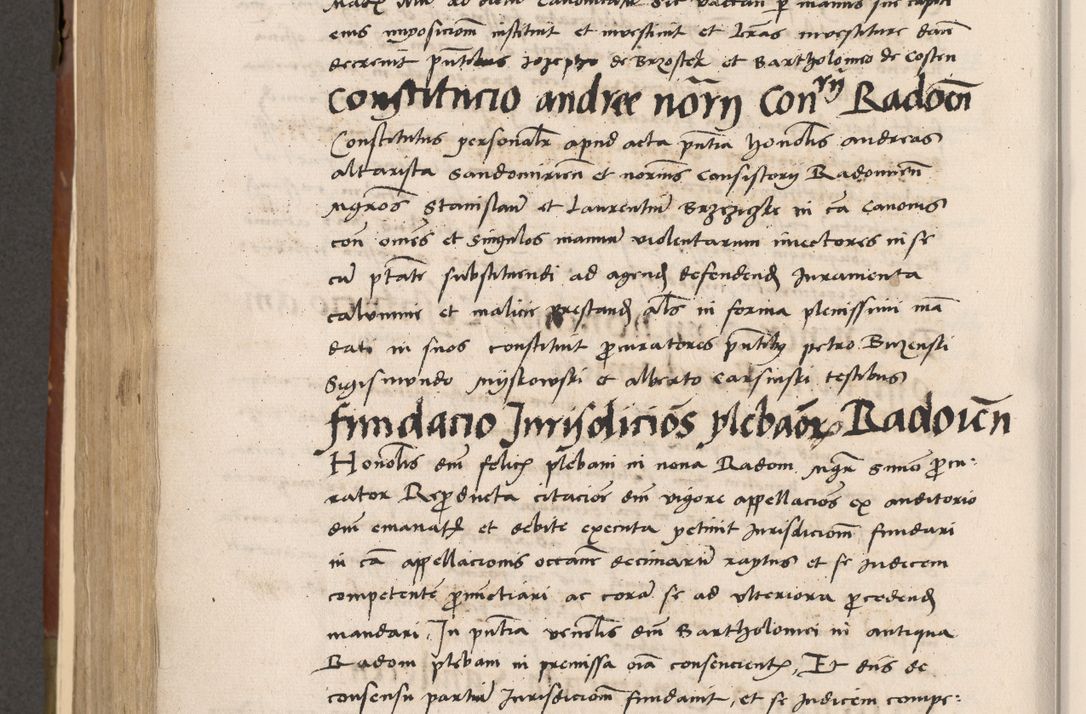 Zdjęcie nr 523 dla obiektu archiwalnego: Volumen II-um actorum coram R. D. Petro Tomicki, episcopo Cracoviensi et Regni Poloniae Vicecancellario, per A. D. 1530 et 1531 inclusive acticatorum, quorum indicem ad finem praesentis voluminis adnotatum videre est.