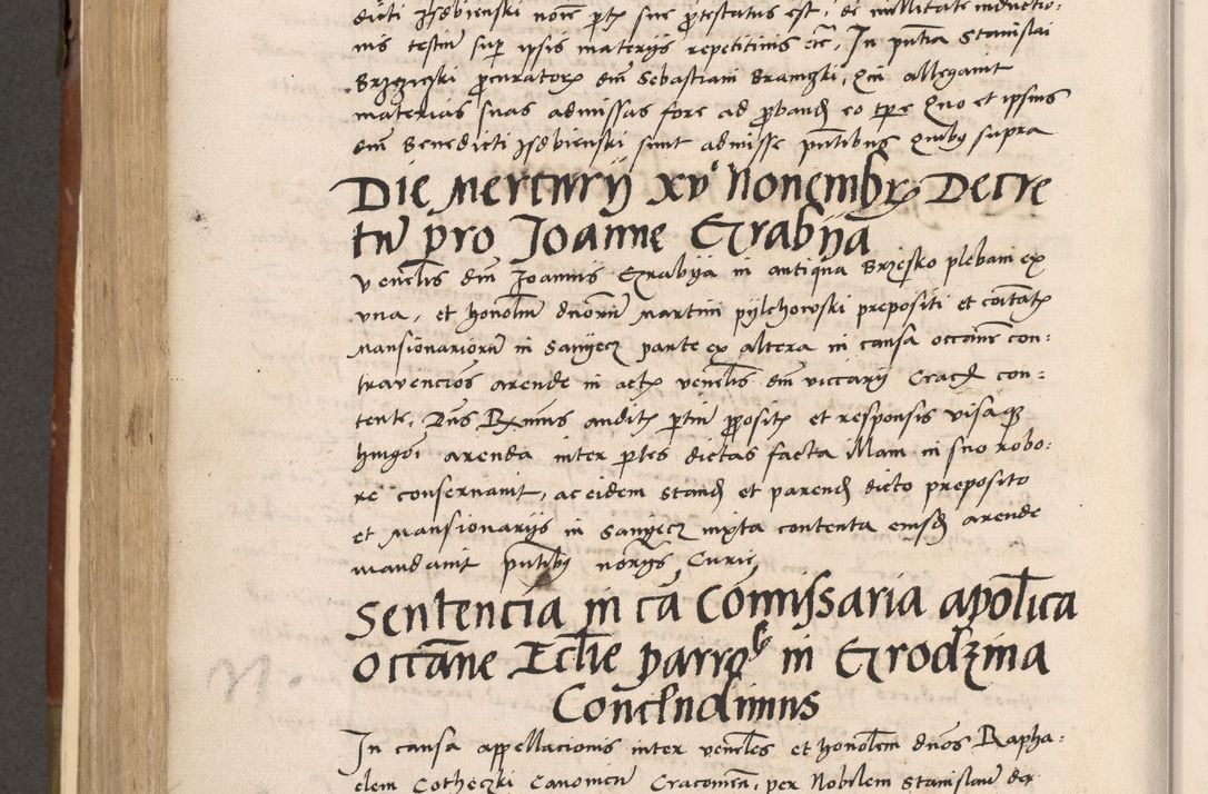 Zdjęcie nr 519 dla obiektu archiwalnego: Volumen II-um actorum coram R. D. Petro Tomicki, episcopo Cracoviensi et Regni Poloniae Vicecancellario, per A. D. 1530 et 1531 inclusive acticatorum, quorum indicem ad finem praesentis voluminis adnotatum videre est.