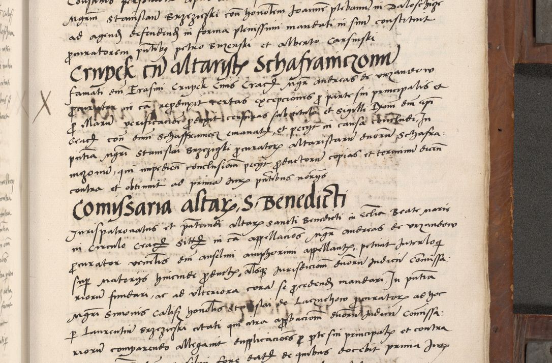 Zdjęcie nr 516 dla obiektu archiwalnego: Volumen II-um actorum coram R. D. Petro Tomicki, episcopo Cracoviensi et Regni Poloniae Vicecancellario, per A. D. 1530 et 1531 inclusive acticatorum, quorum indicem ad finem praesentis voluminis adnotatum videre est.